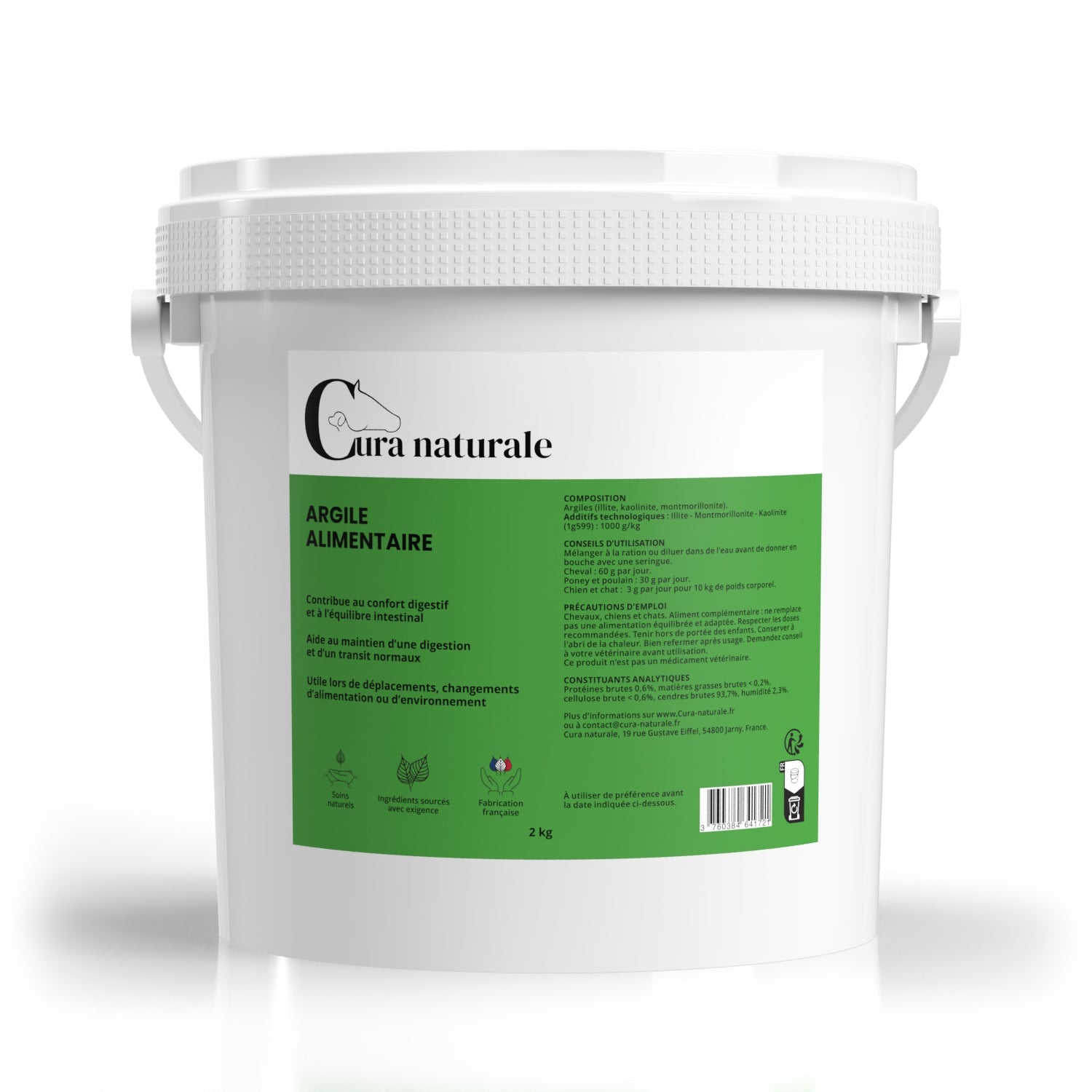 Argile alimentaire - Ethic Horse